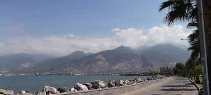 The view from Iskenderun water-front