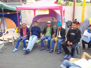 5 of the Tolupan indigenous now on hunger strike for 8 days